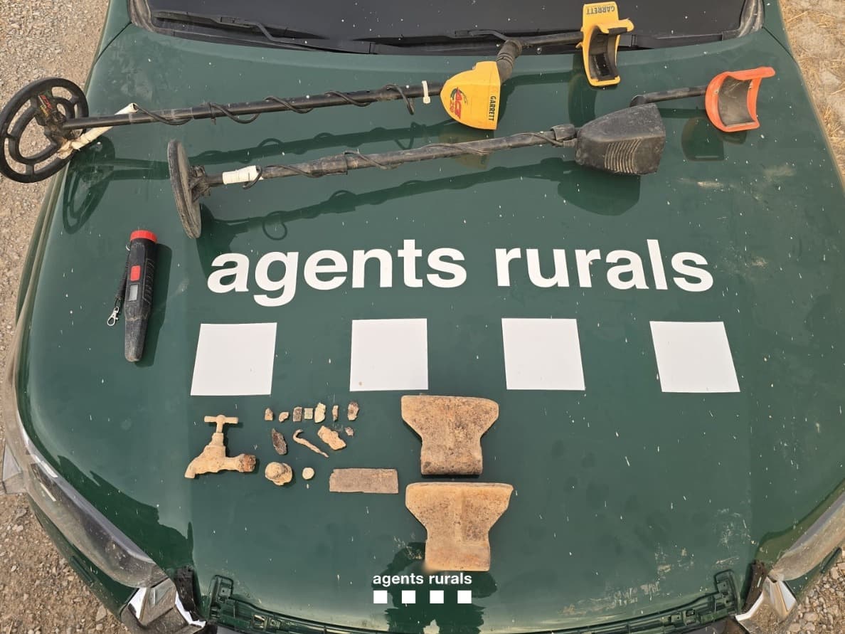Els Agents Rurals denuncien dues persones que buscaven restes de la Guerra Civil a la Serra de Bellmunt, a la Noguera