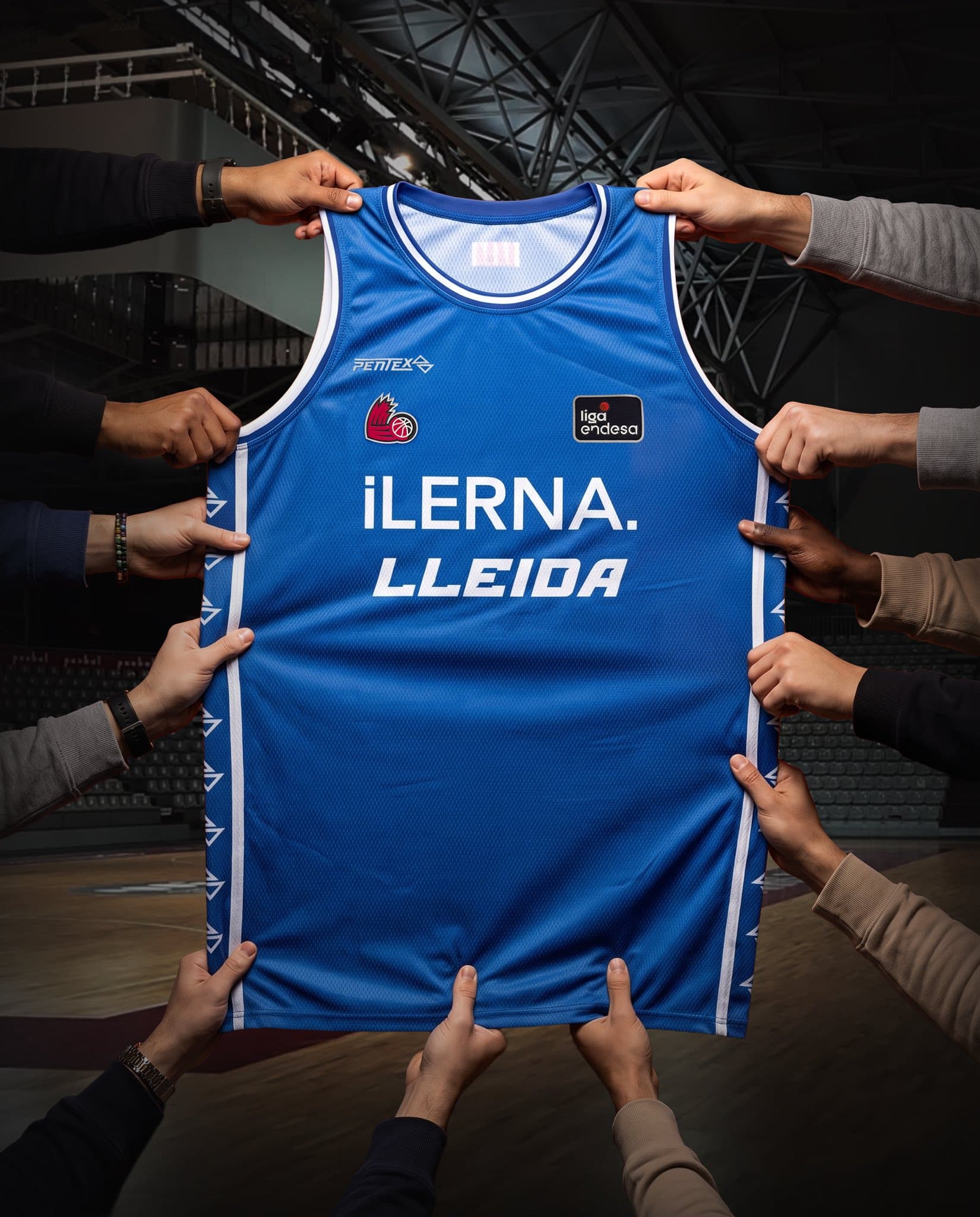 L'Ilerna Lleida recupera el blau del Caprabo Lleida en la tercera equipació per la temporada 26-27