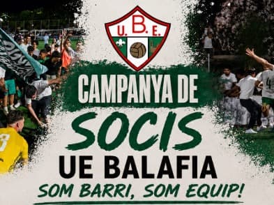 La Unió Esportiva Balàfia obre les altes de socis