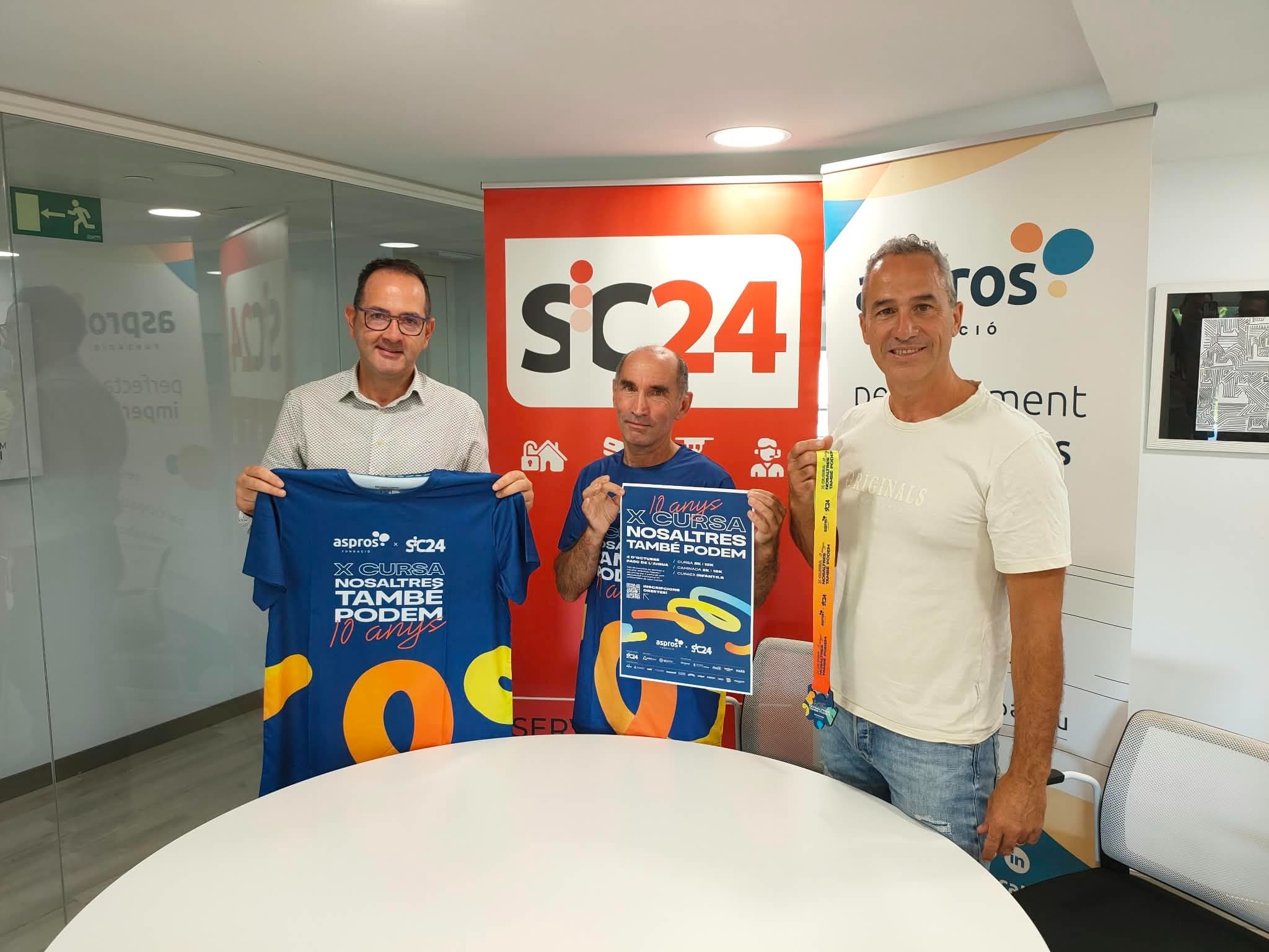 Aspros celebra la desena edició de la seva cursa amb la previsió d'arribar als 1.000 participants