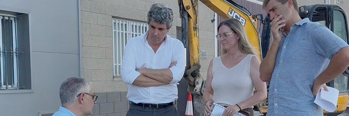 Torrefarrera avança en la renovació de la xarxa d’aigua potable del polígon industrial
