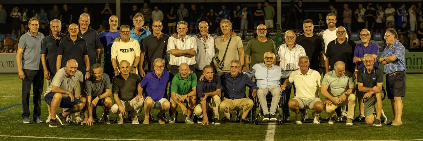 El Lleida CF i el Torrefarrera homenatgen Antoni Palau