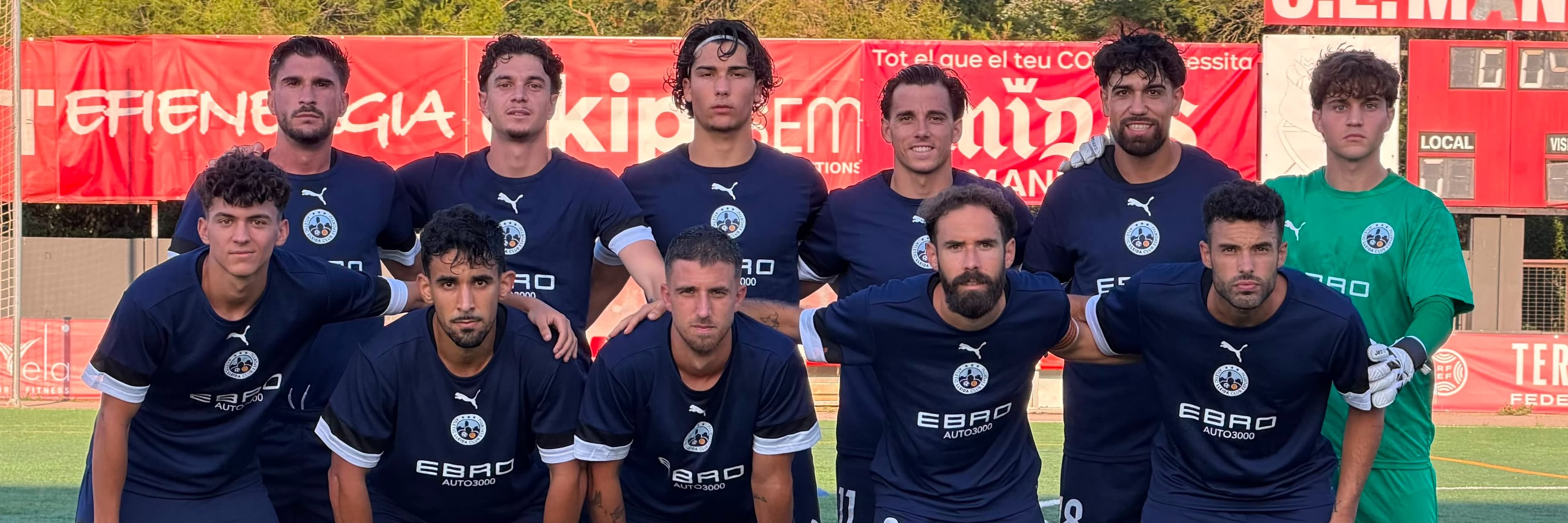 El vestidor de l'Atlètic Lleida es veu preparat per competir al màxim des de l'inici