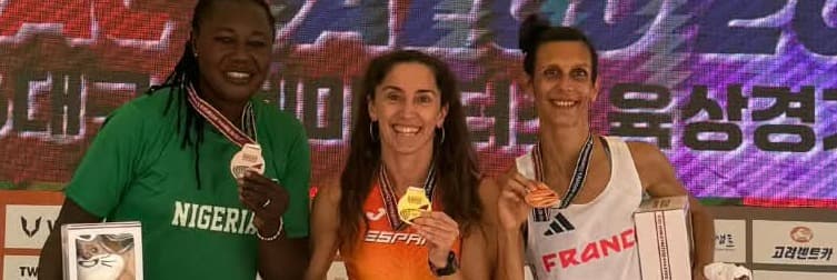 Elisabet Ruz es proclama campiona del món màster dels 400 metres llisos