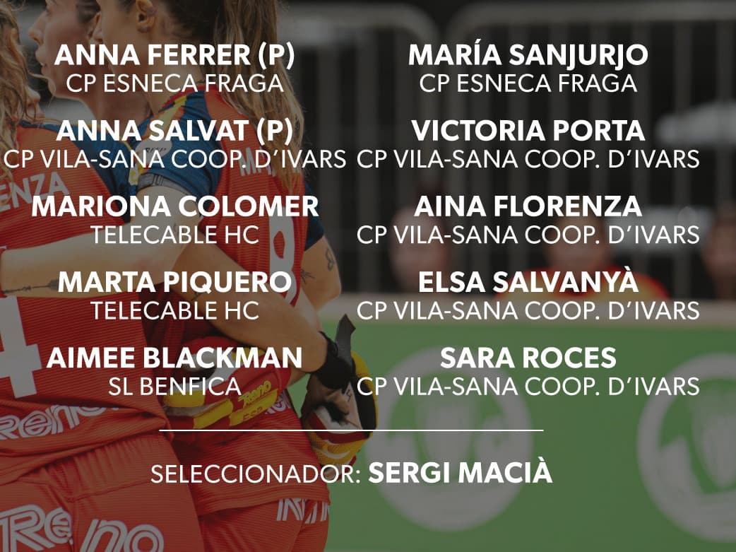 5 jugadores del Vila-sana i 2 del Fraga formaran part de la selecció espanyola femenina als World Skate Games