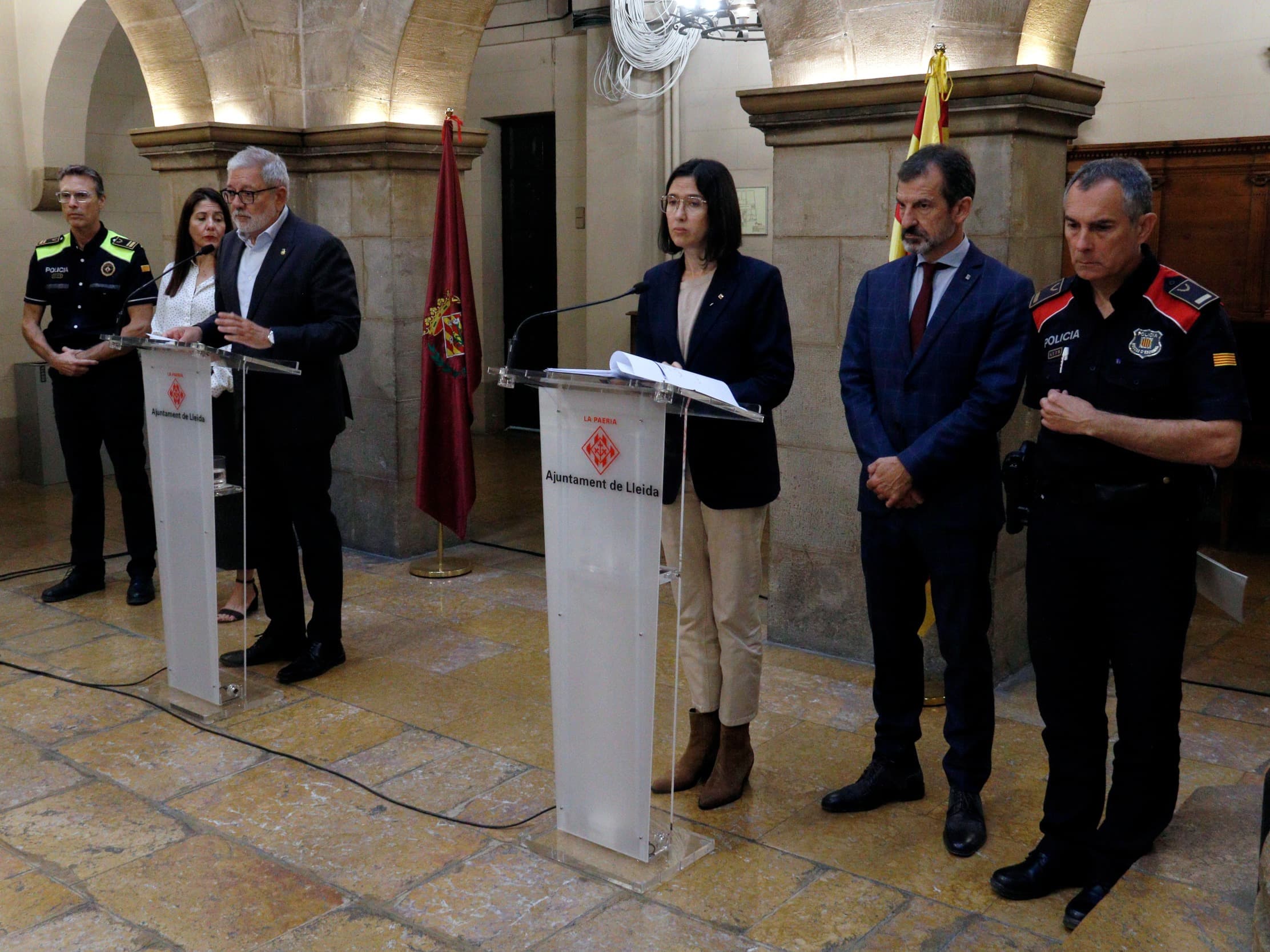 Presó provisional per als dos detinguts per la baralla de la plaça dels Pagesos a Lleida