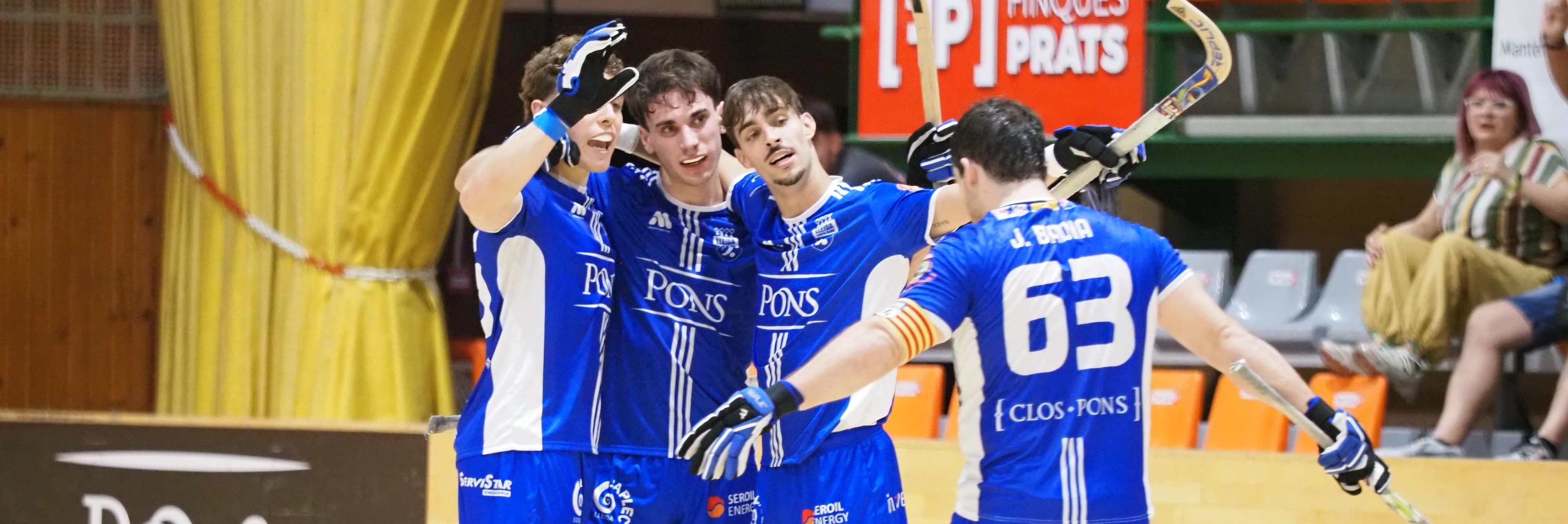 El Pons Lleida comença la Lliga Catalana amb el peu dret