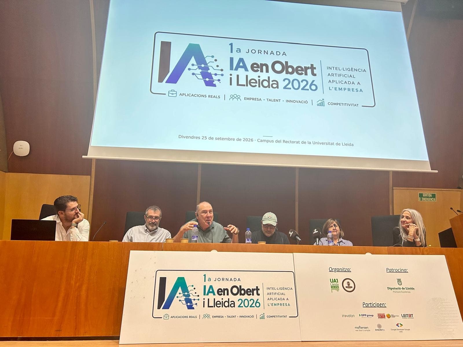 La 1a Jornada IA en Obert i Lleida porta la intel·ligència artificial a l'empresa lleidatana