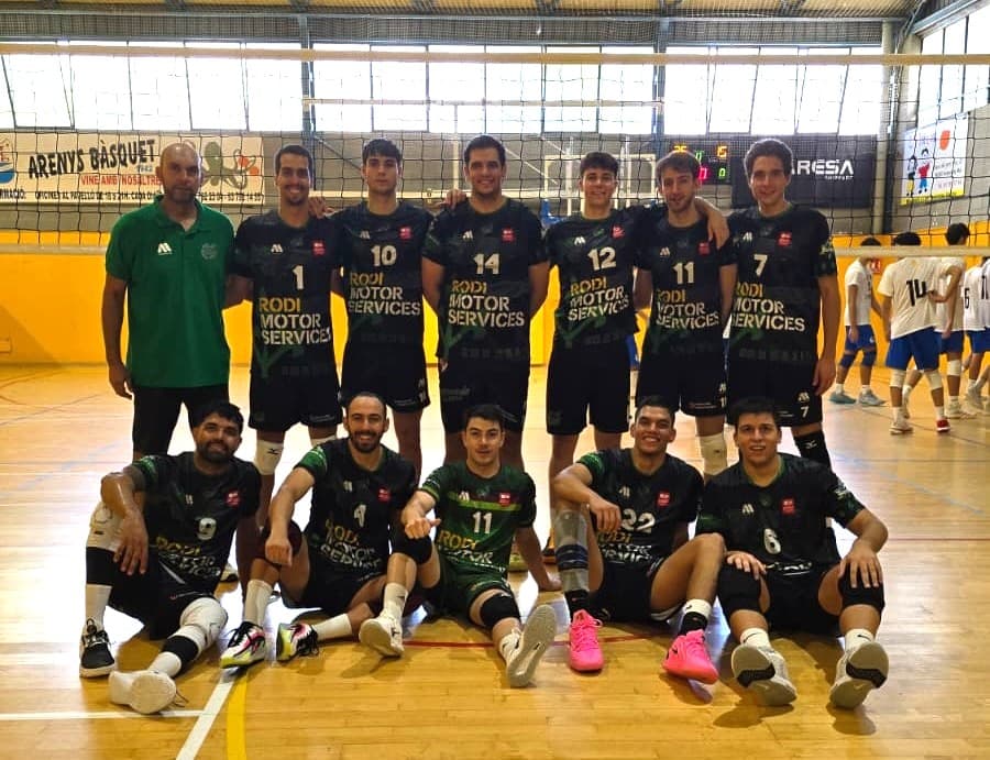 El RODI Balàfia Volèi es proclama subcampió de la fase plata de la SuperLliga Catalana