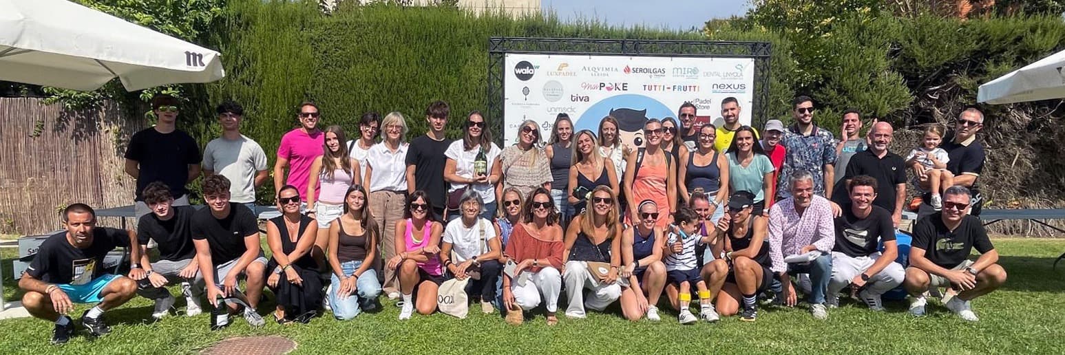 El I Open Solidari Vamos Àlex tanca nou dies de pàdel i solidaritat al Club Tennis Lleida