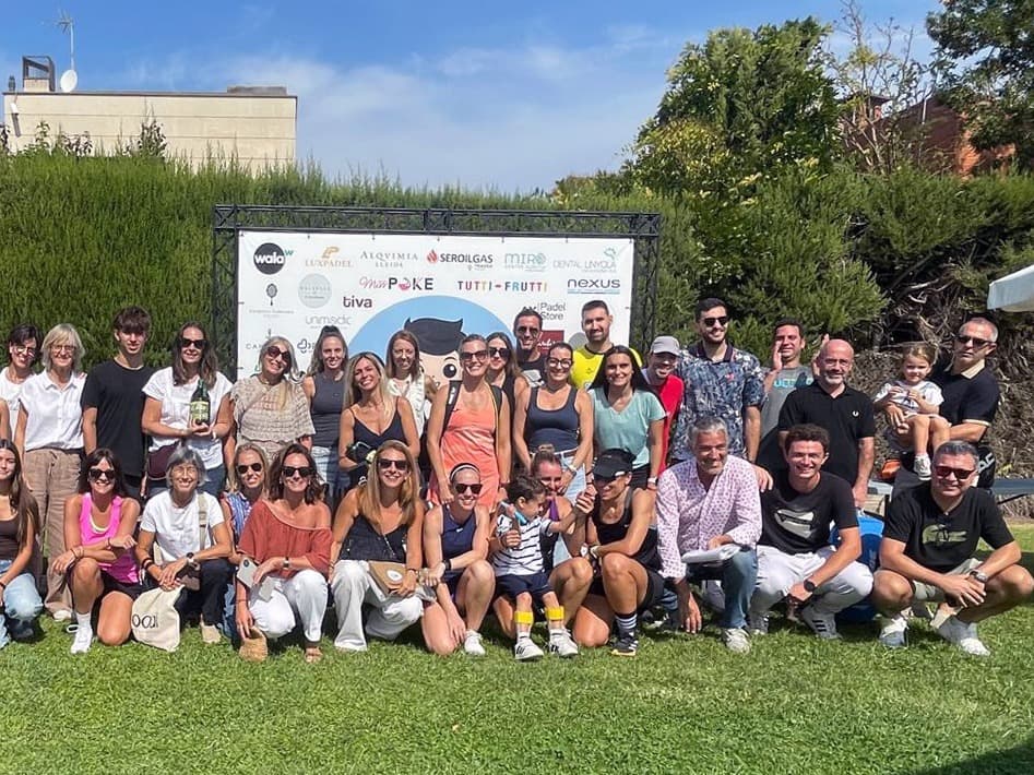 El I Open Solidari Vamos Àlex tanca nou dies de pàdel i solidaritat al Club Tennis Lleida