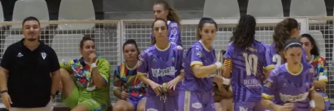 El Club Futbol Sala Linyola visita al Nou Turia