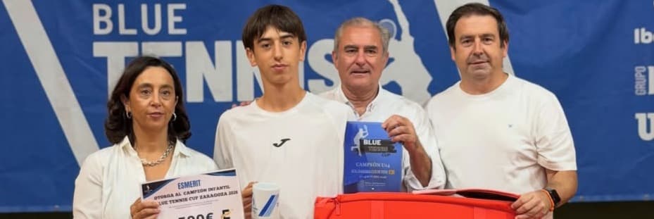 Amadeu Piqué es proclama campió infantil del Circuit Nacional Blue Tennis Cup