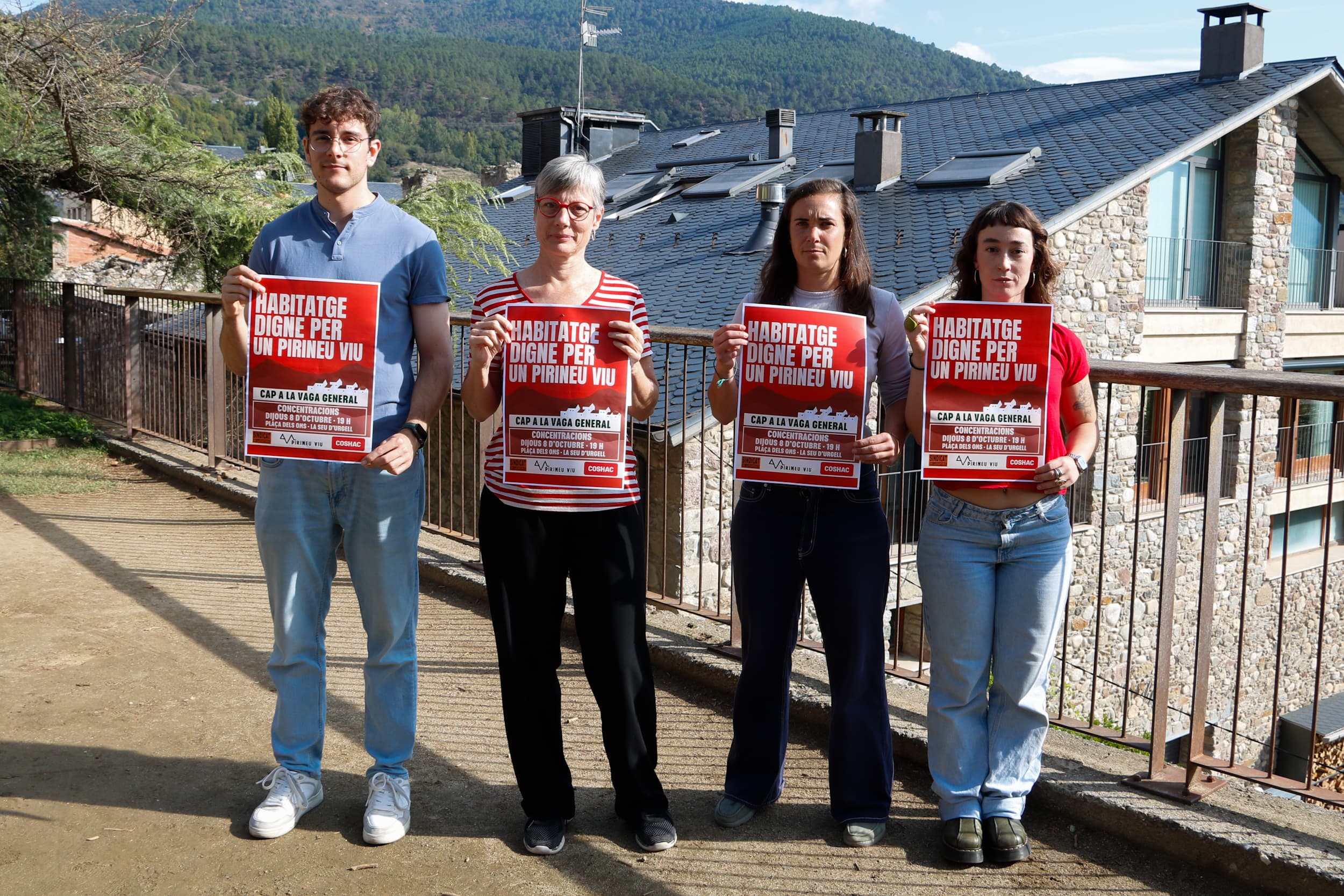 El Sindicat d'Habitatge de l'Alt Urgell denuncia assetjament, pisos de lloguer en mal estat i amb pàrquings obligatoris