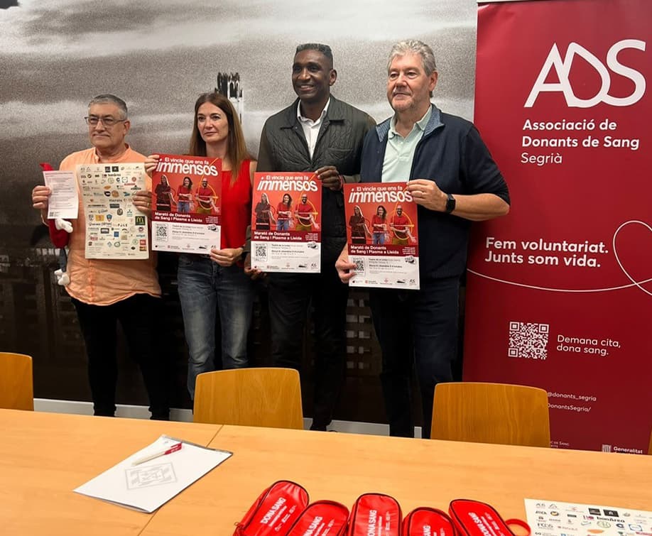 Lleida engega una nova Marató de Donants de Sang i Plasma a la Llotja