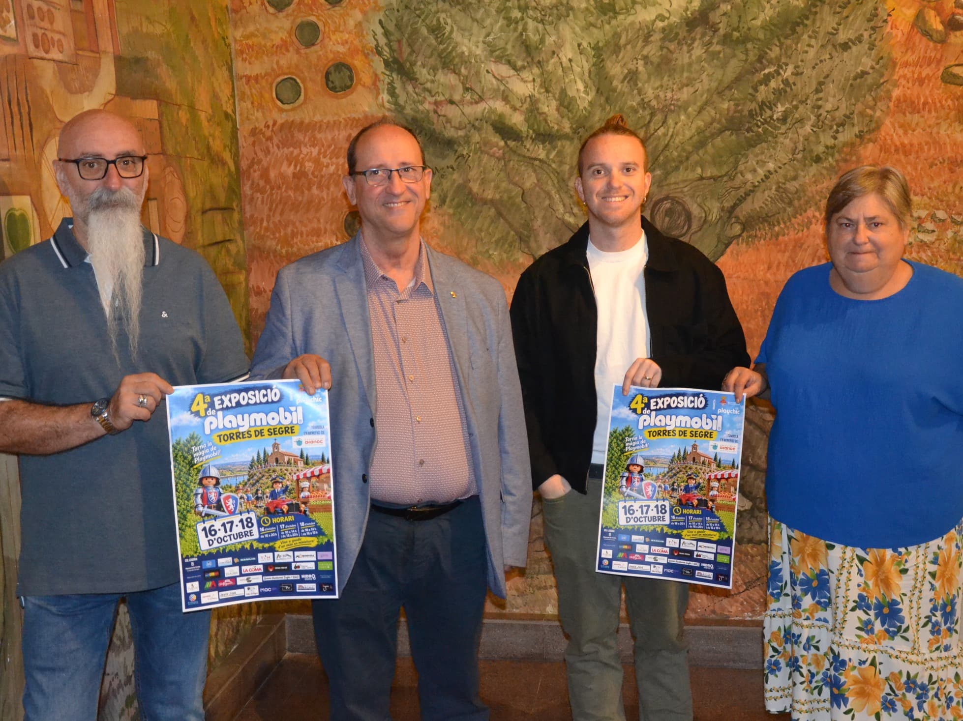 Torres de Segre es prepara per la 4a Expo Playmobil amb més de 13 diorames i una maqueta de més de 60 metres quadrats