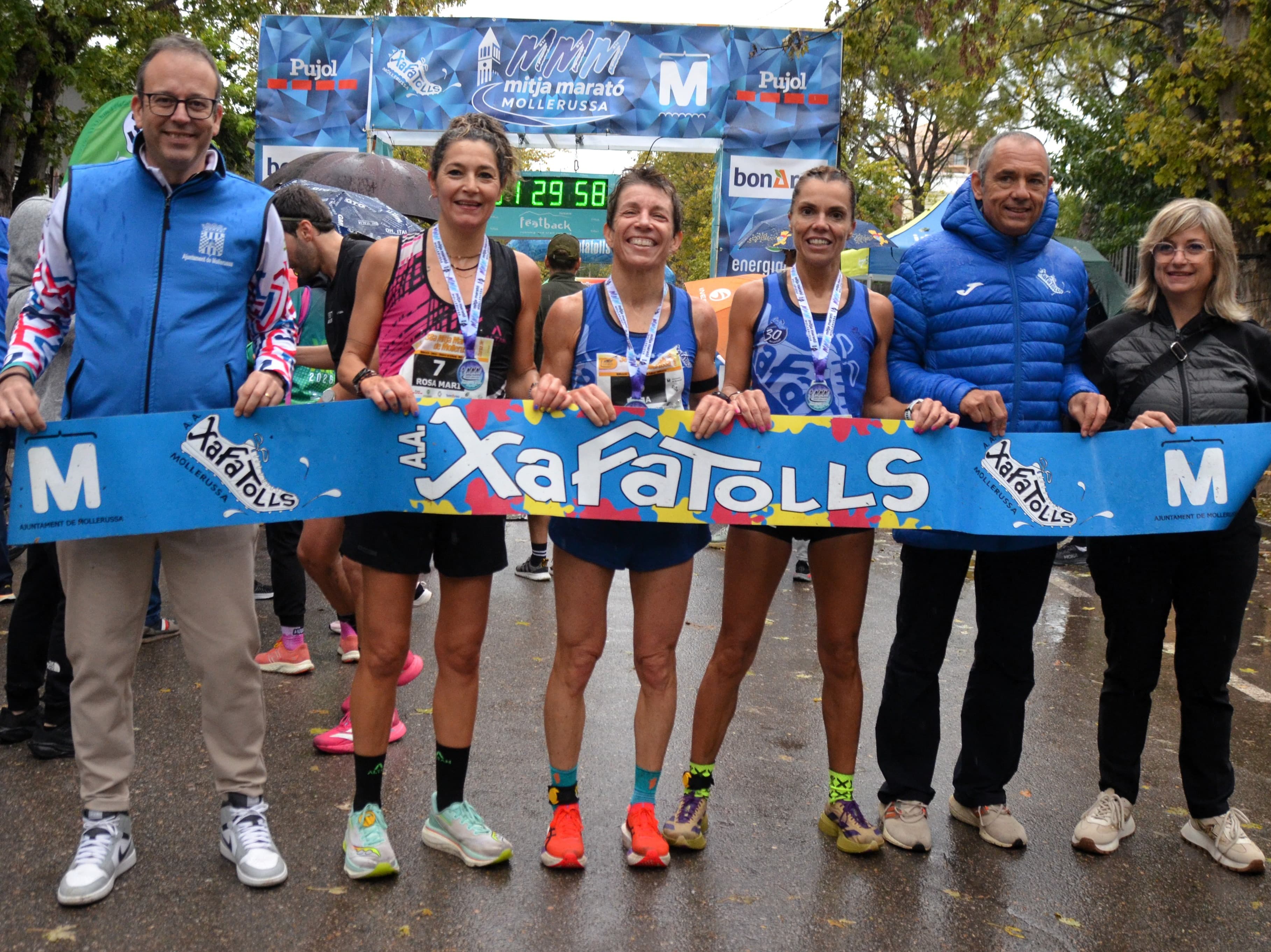 Muhammad Lamin i Emma Carreras pugen a l’esglaó més alt del podi de la 38a Mitja Marató de Mollerussa