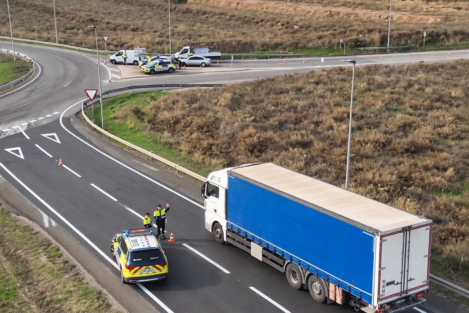 Els Mossos denuncien més de 250 conductors per excés de velocitat en tres hores i mitja a Ponent