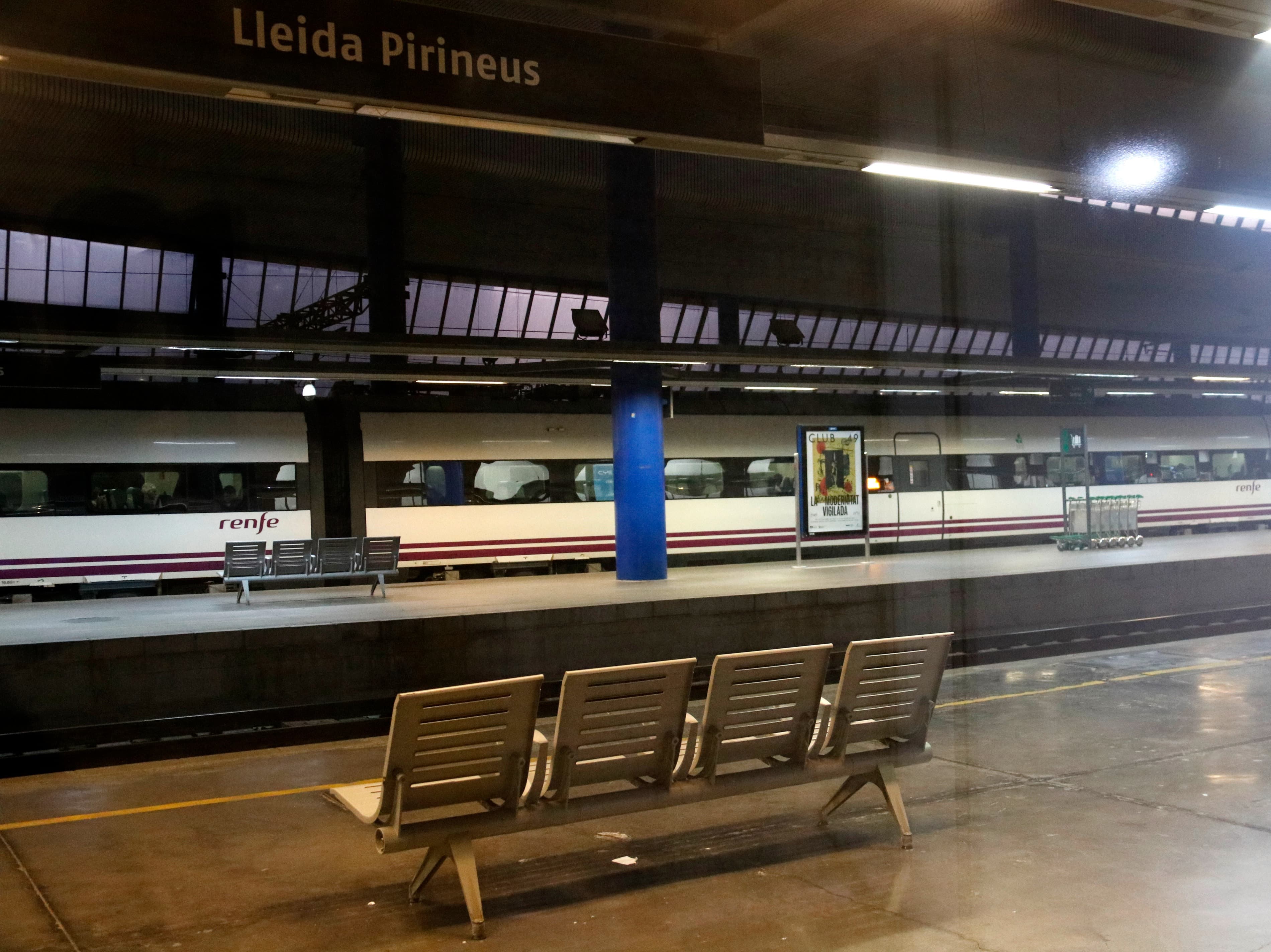 La xarxa de Rodalies registra un descens 25% d’afluència durant l’hora punta per la vaga de maquinistes