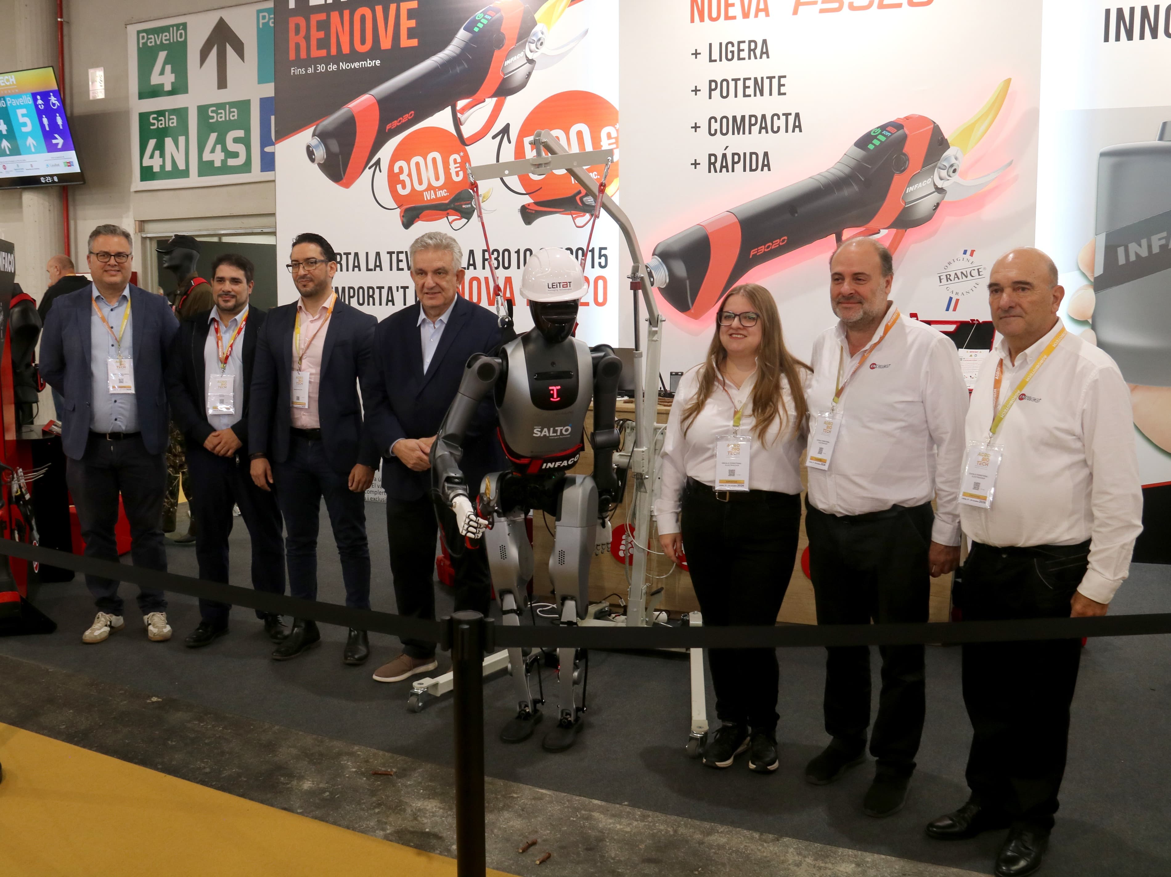 Presenten a l'Agrobiotech de Lleida un robot que suposa "el primer pas" per automatitzar l'esporga d'arbres fruiters