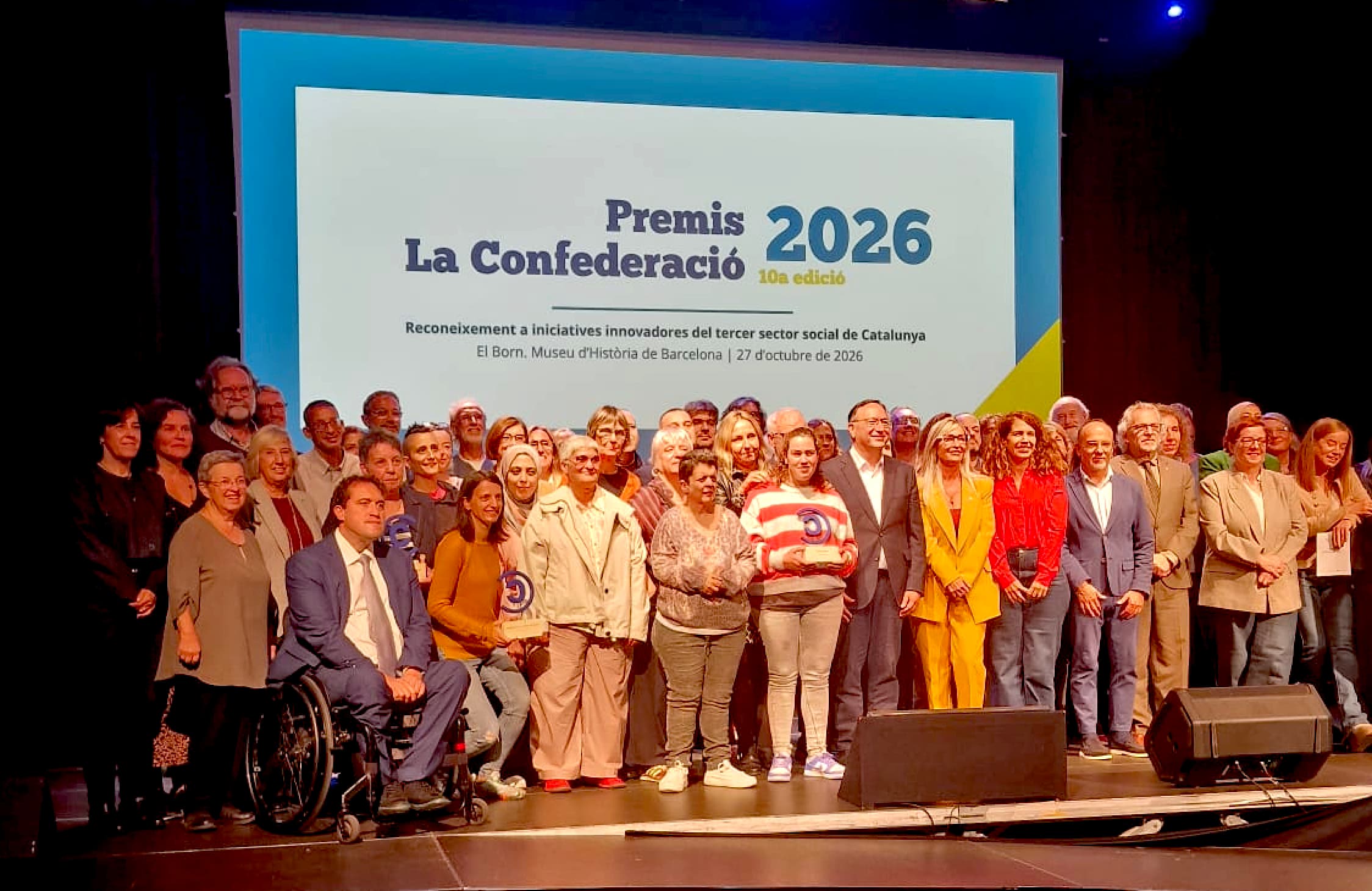 L’Associació Alba guanya un dels Premis La Confederació 2026 pel projecte 'Connexions Artístiques'