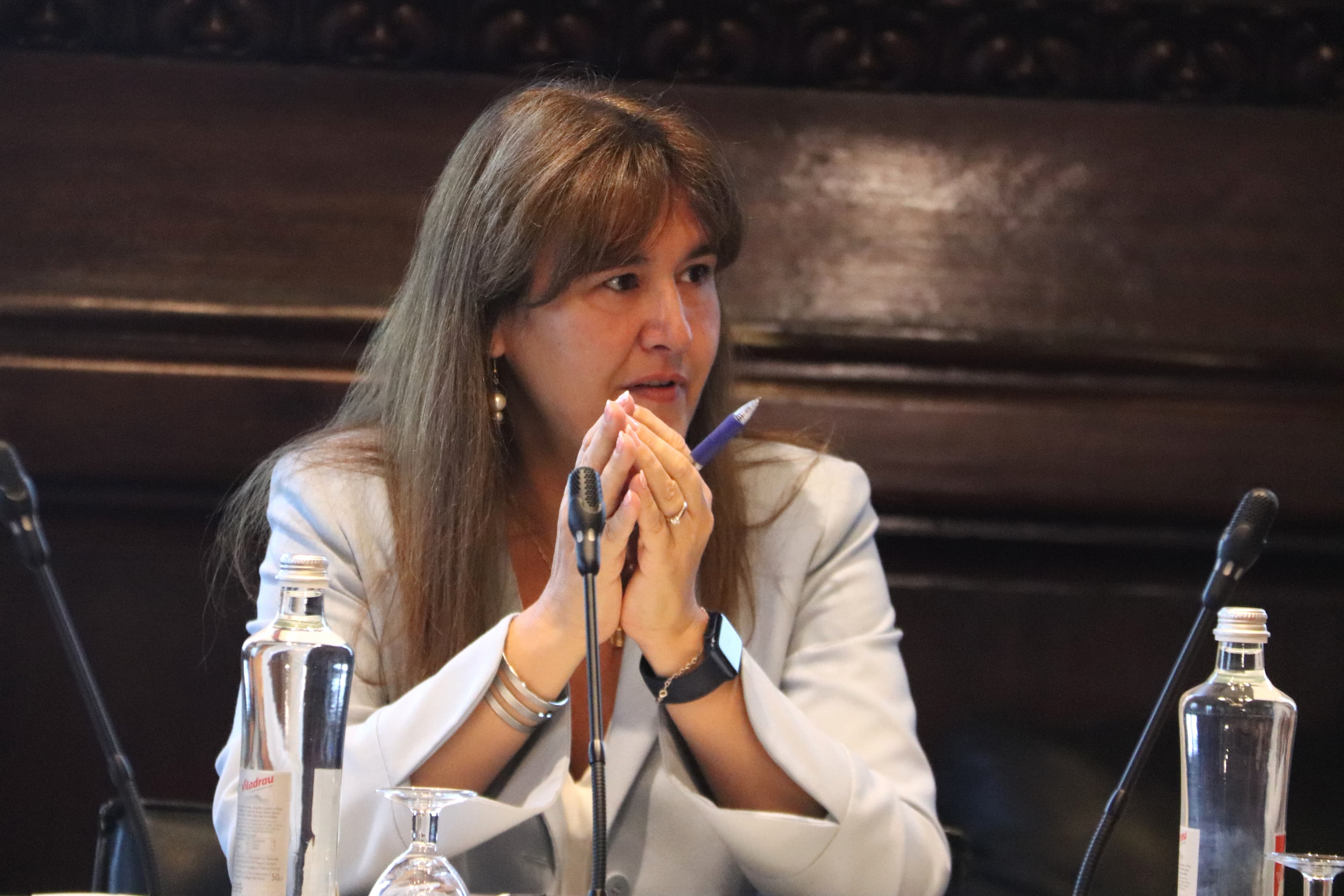 Borràs apel·la a la responsabilitat política del govern per resoldre el problema de l’habitatge