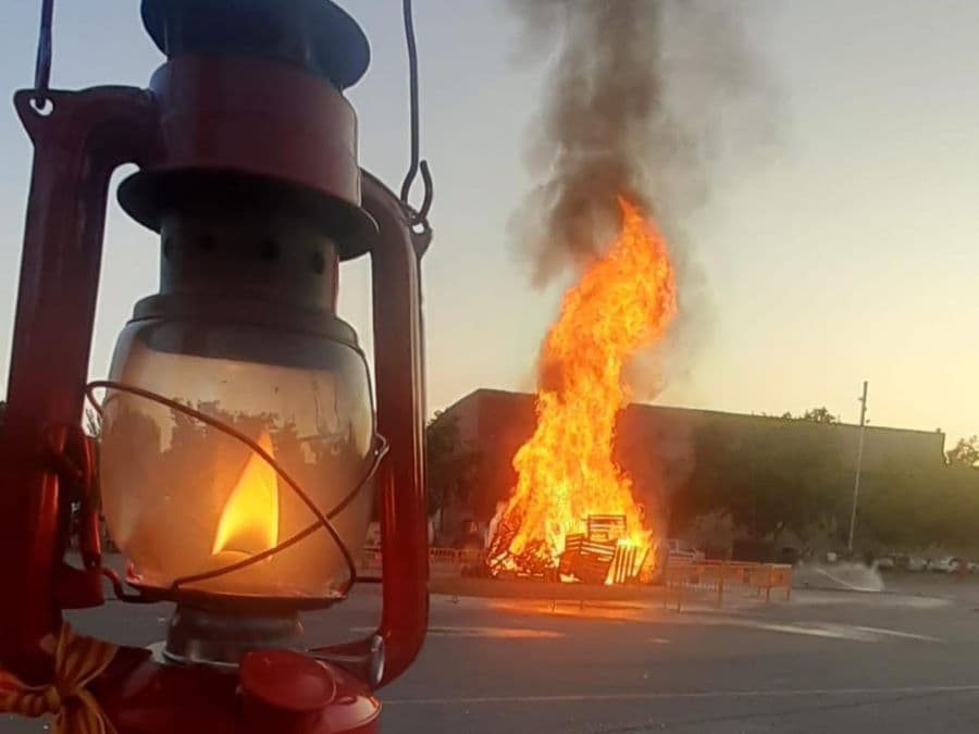 Les Terres de Lleida viuen la revetlla de Sant Joan amb prudència i vigilància reforçada pel risc d'incendi