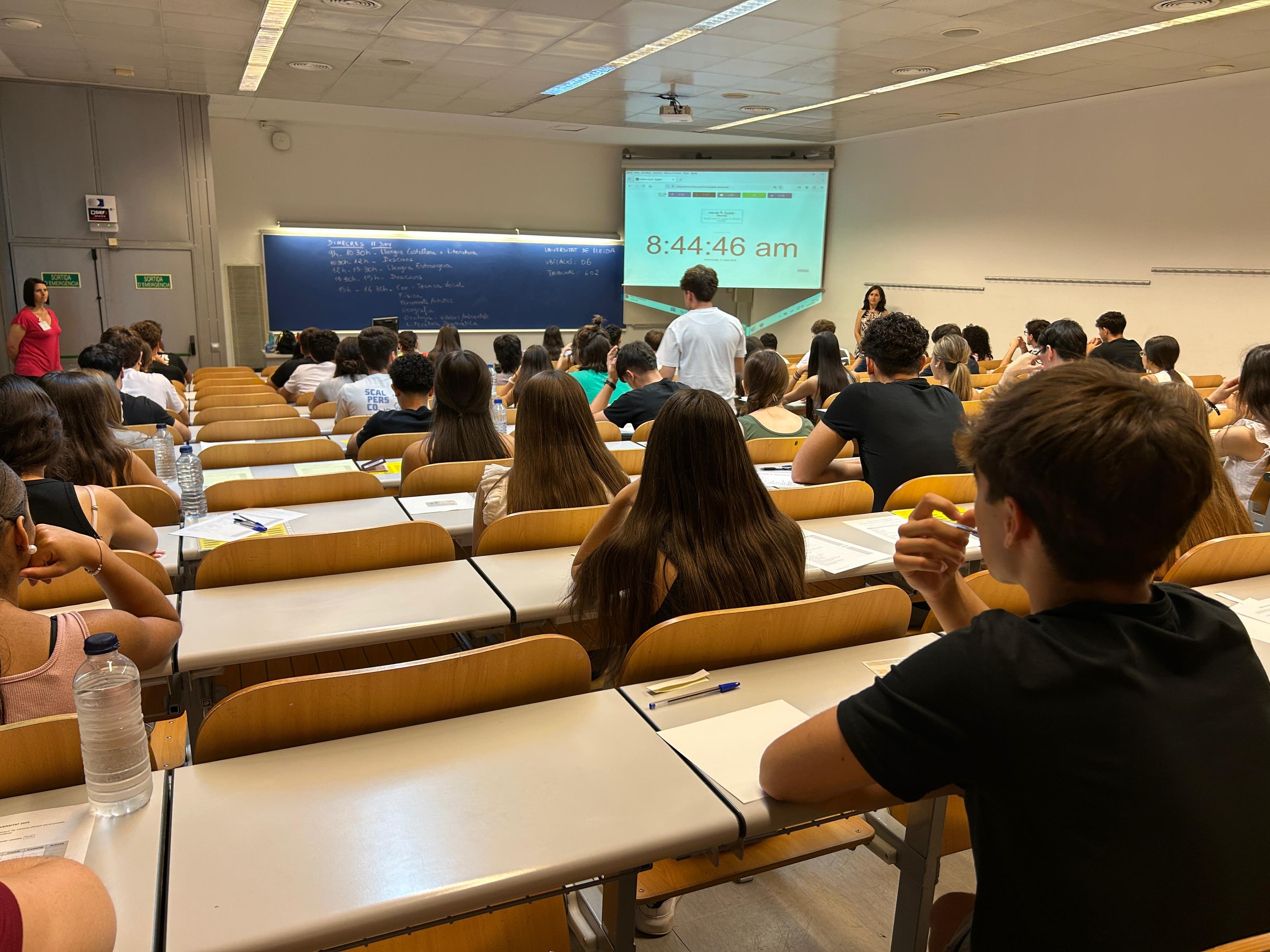 Prop de 2.700 estudiants s'examinen a partir d'aquest dimarts de la selectivitat a Lleida