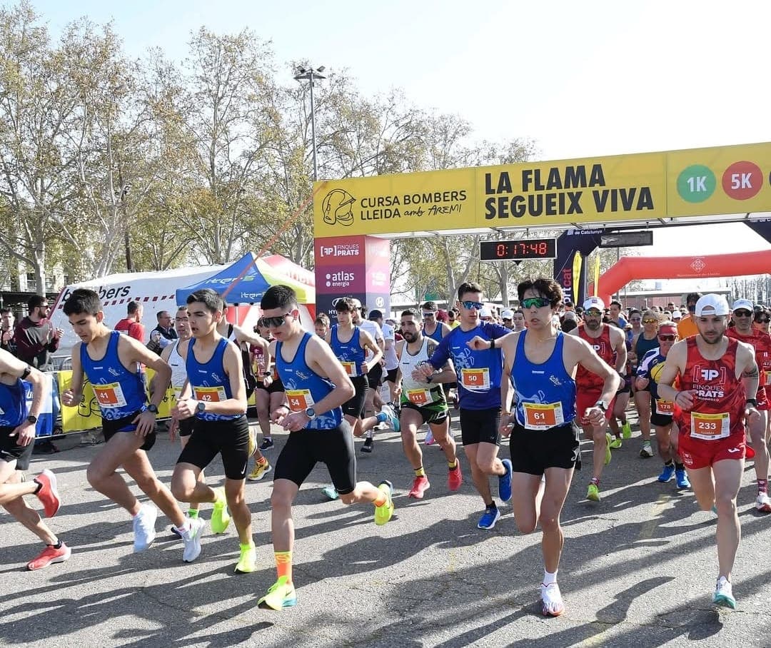 La Cursa Bombers Lleida amb Aremi supera els 1.100 inscrits en 5 hores d’inscripcions