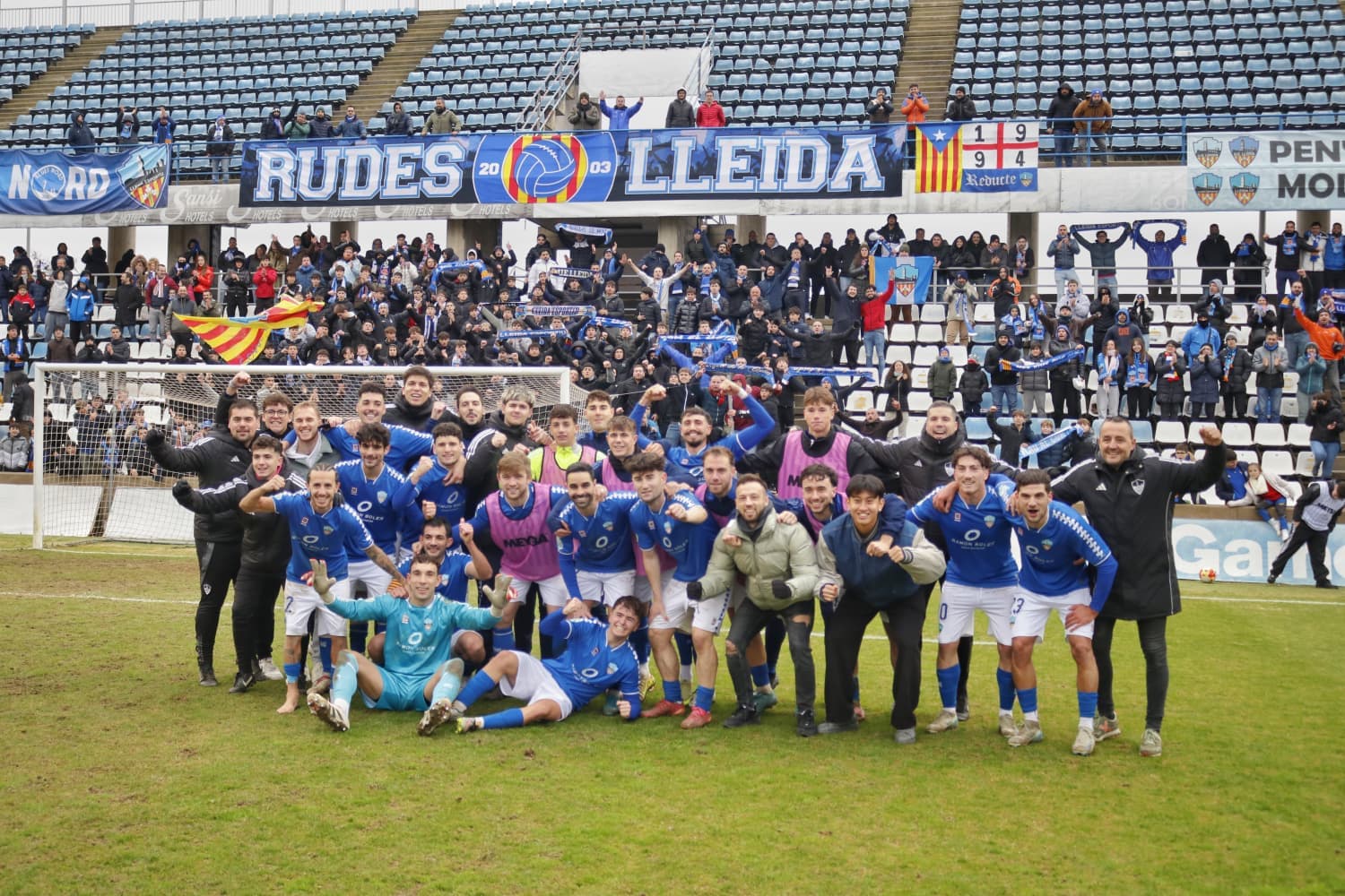 El Lleida CF comença el 2026 amb victòria després de guanyar 2 a 0 a l’Escala