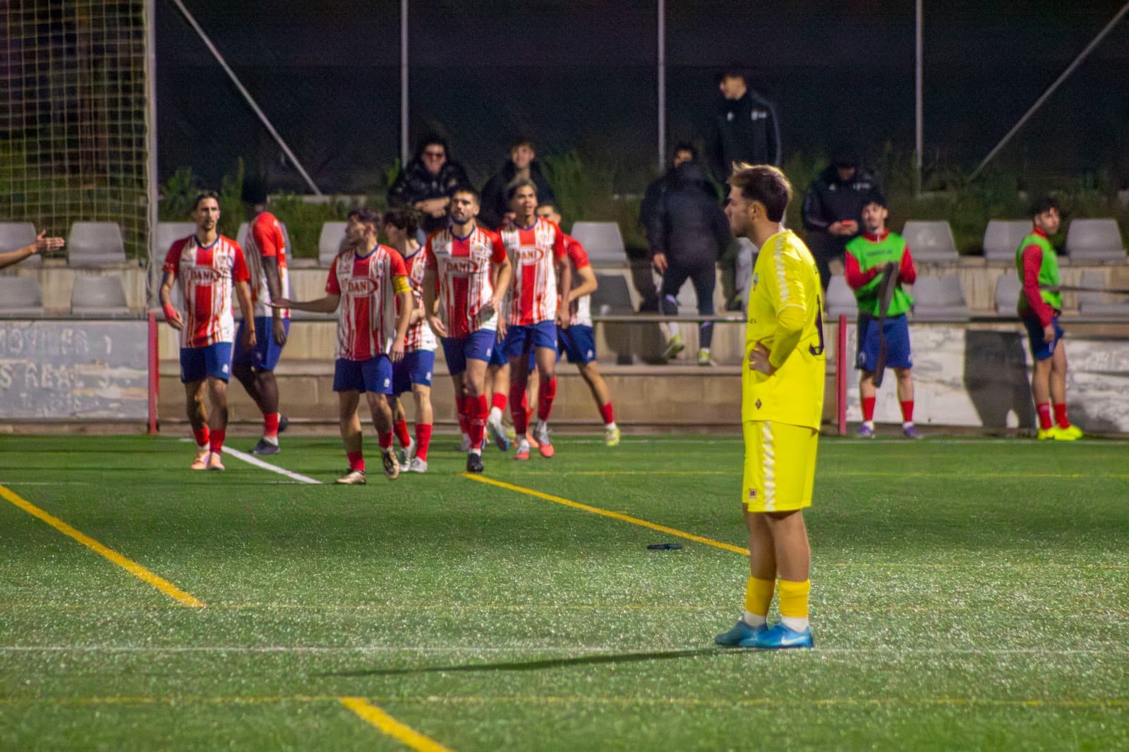 El Lleida CF tanca la primera volta amb una dura derrota contra el Vilassar de Mar