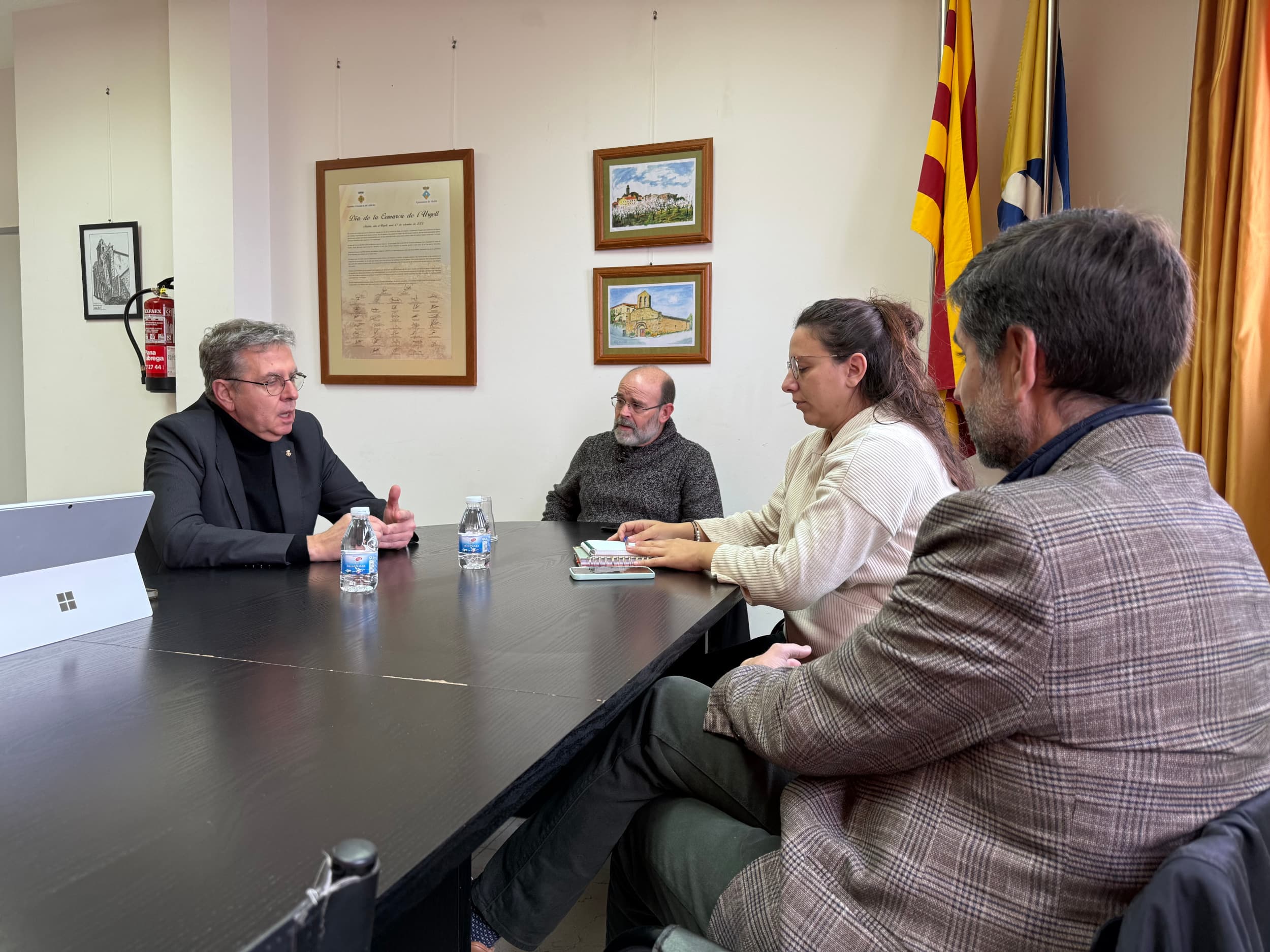 La Diputació apropa el pressupost del 2026 als municipis de Bellpuig i Maldà