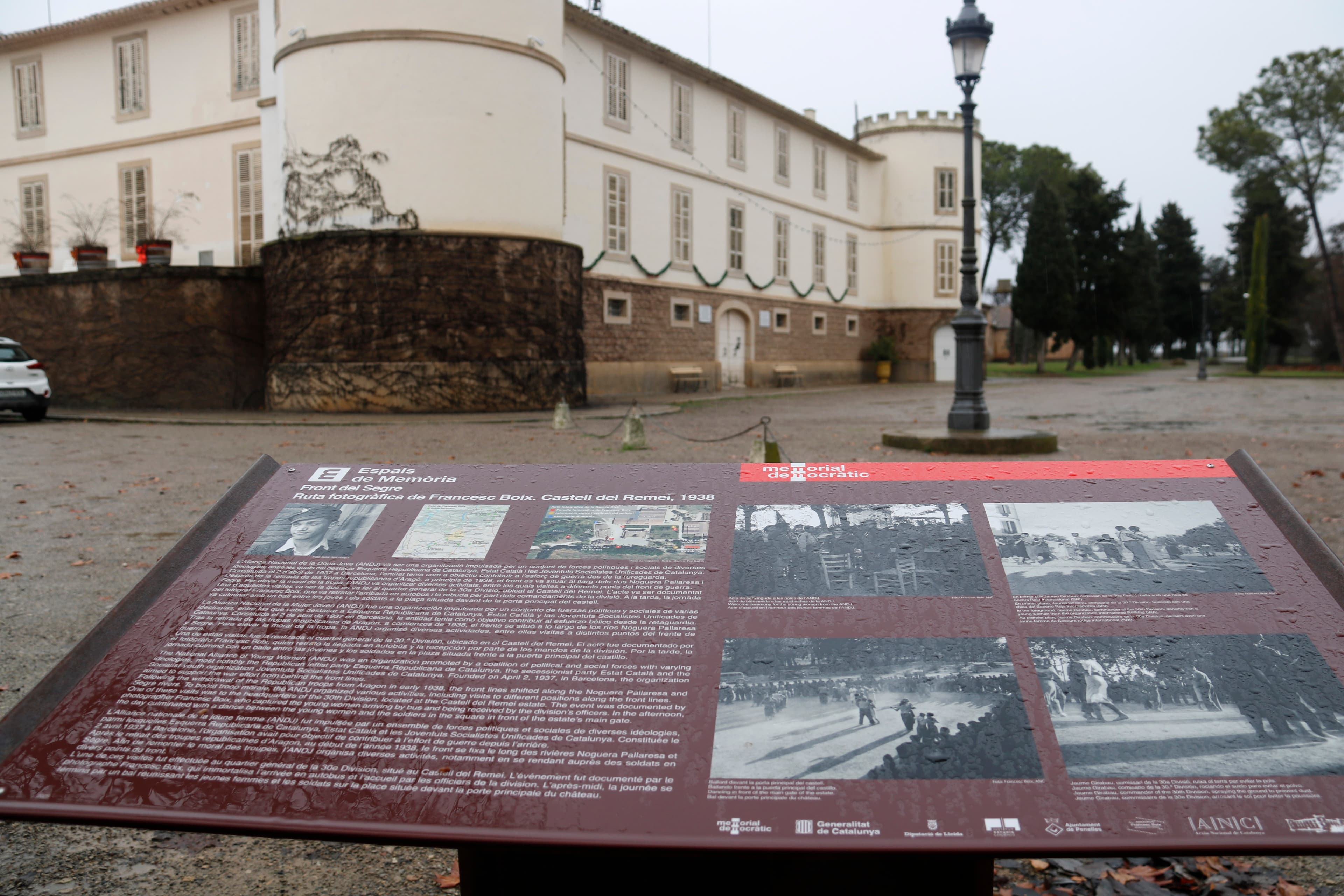 El terme de Penelles inaugura una ruta fotogràfica amb instantànies de Francesc Boix fetes a Ponent durant la Guerra Civil