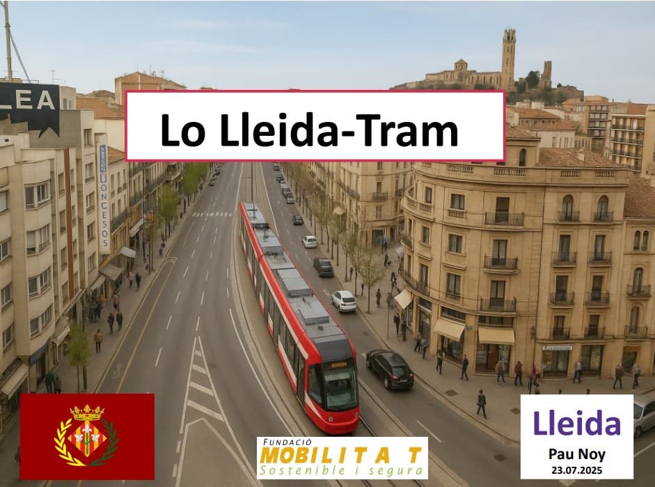 El tramvia a Lleida podria suposar "un estalvi importantíssim de recursos"