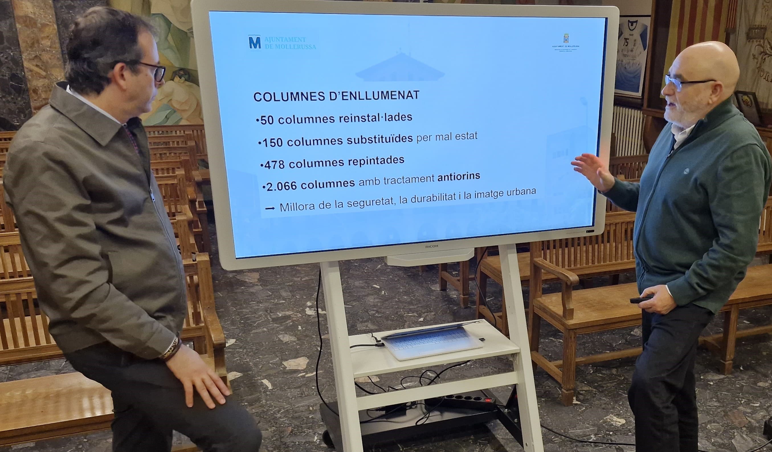 Mollerussa renovarà l’enllumenat públic amb l’objectiu de millorar les prestacions i generar un estalvi de 375.000 euros