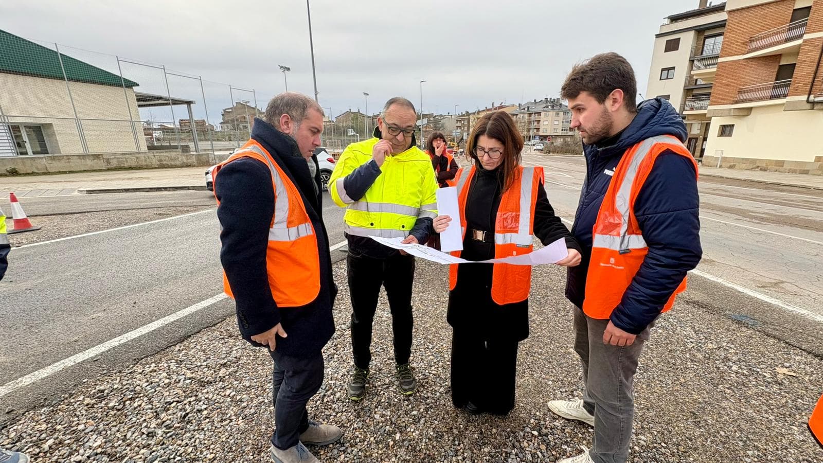 La Diputació de Lleida pacifica el trànsit prop de la nova escola del Vinyet de Solsona
