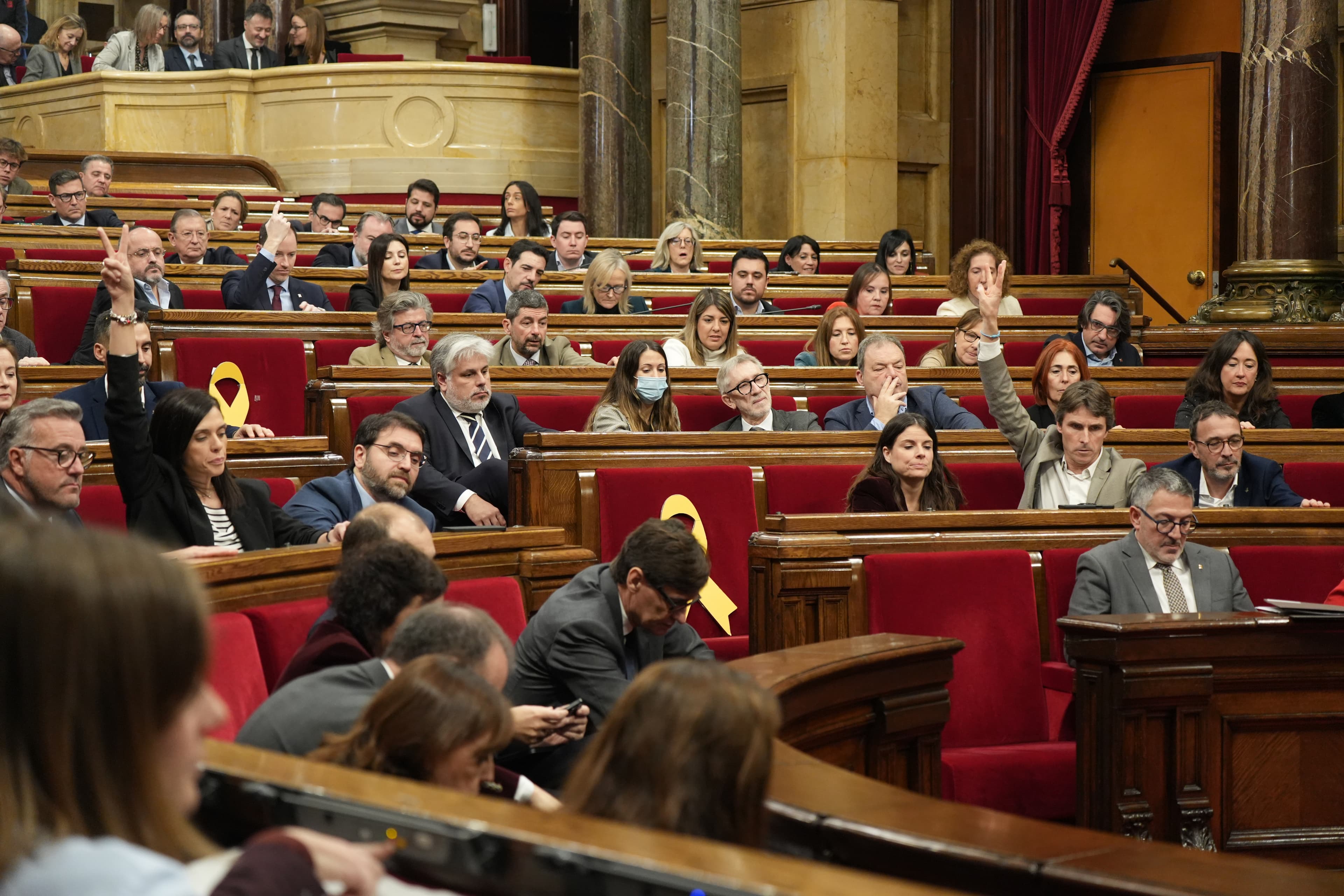 El Parlament dona llum verda al seu pressupost per al 2026 amb els vots a favor del PSC, Junts i ERC