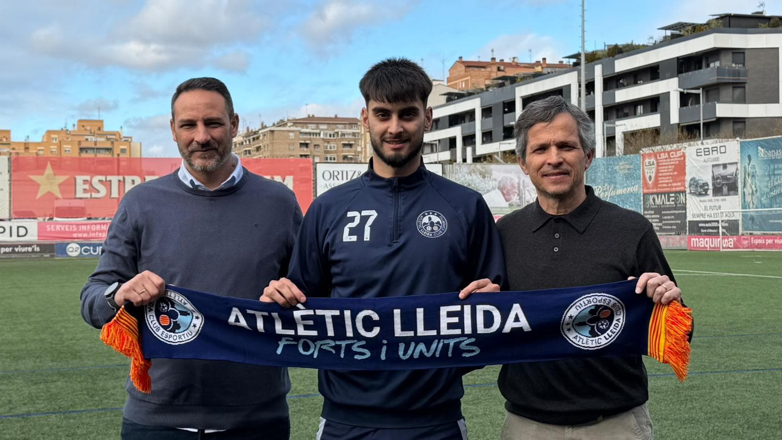 La direcció esportiva de l’Atlètic Lleida es mostra satisfeta amb el mercat d’hivern que ha realitzat el club
