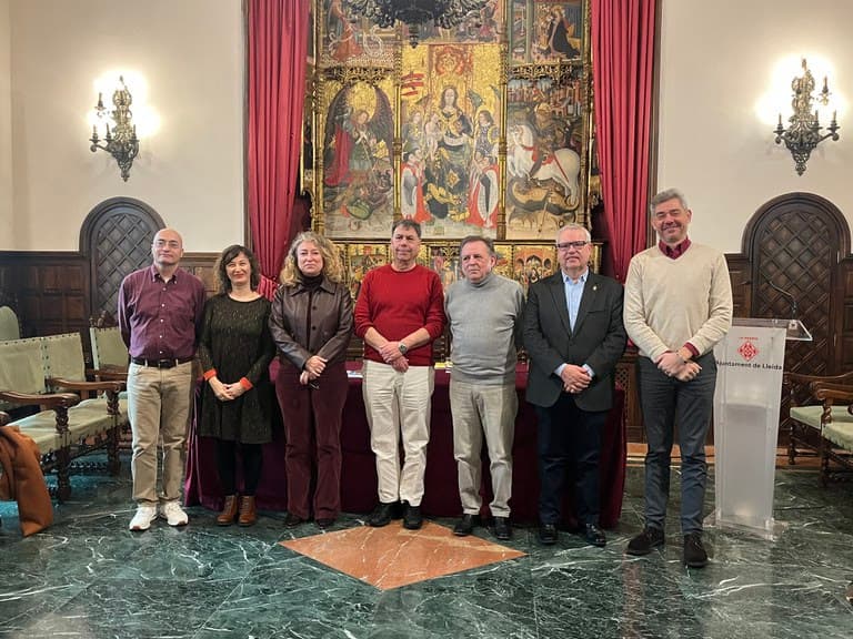 Lleida i Cervera homenatgen el poeta Jaume Ferran Camps