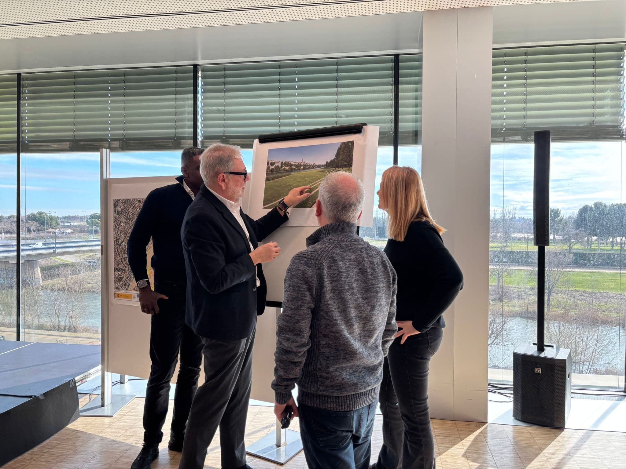 La Paeria de Lleida planteja construir esglaons a la vora del riu Segre, en lloc d’una rampa, per protegir futures inundacions