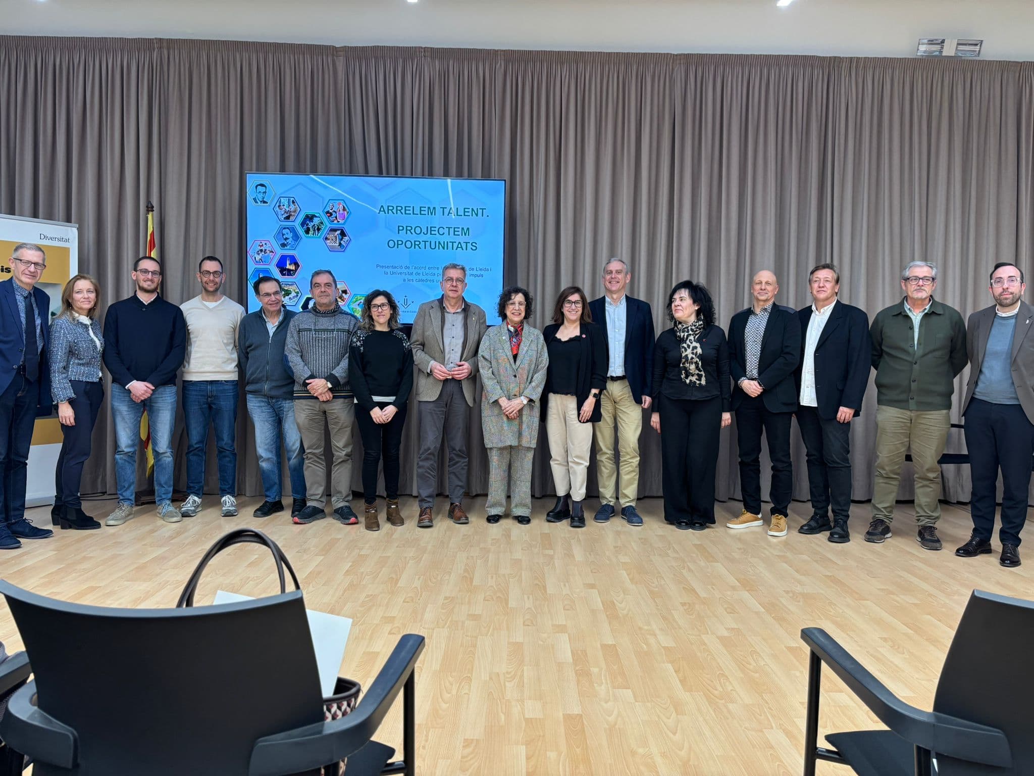 La Diputació aporta més d’1,6 milions d’euros a les càtedres de la UdL des del 2024 i fins al 2027