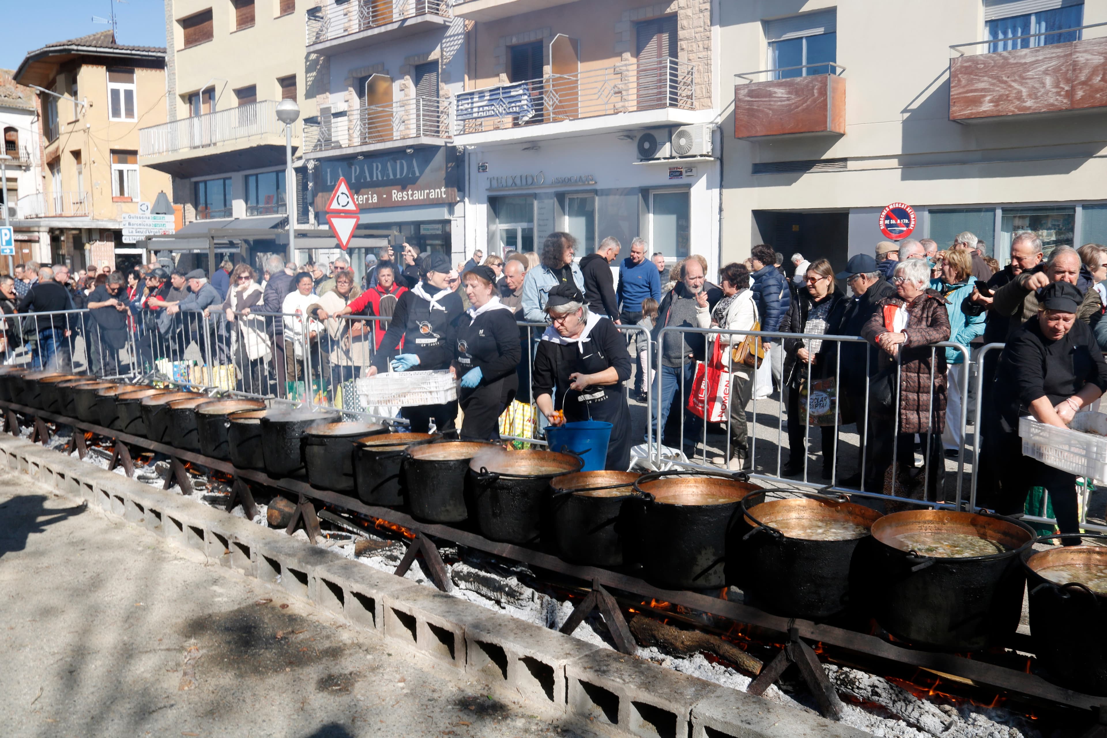 Ponts celebra la festa del Ranxo, l'acte popular més multitudinari del municipi que posa fi a les festes del Carnaval