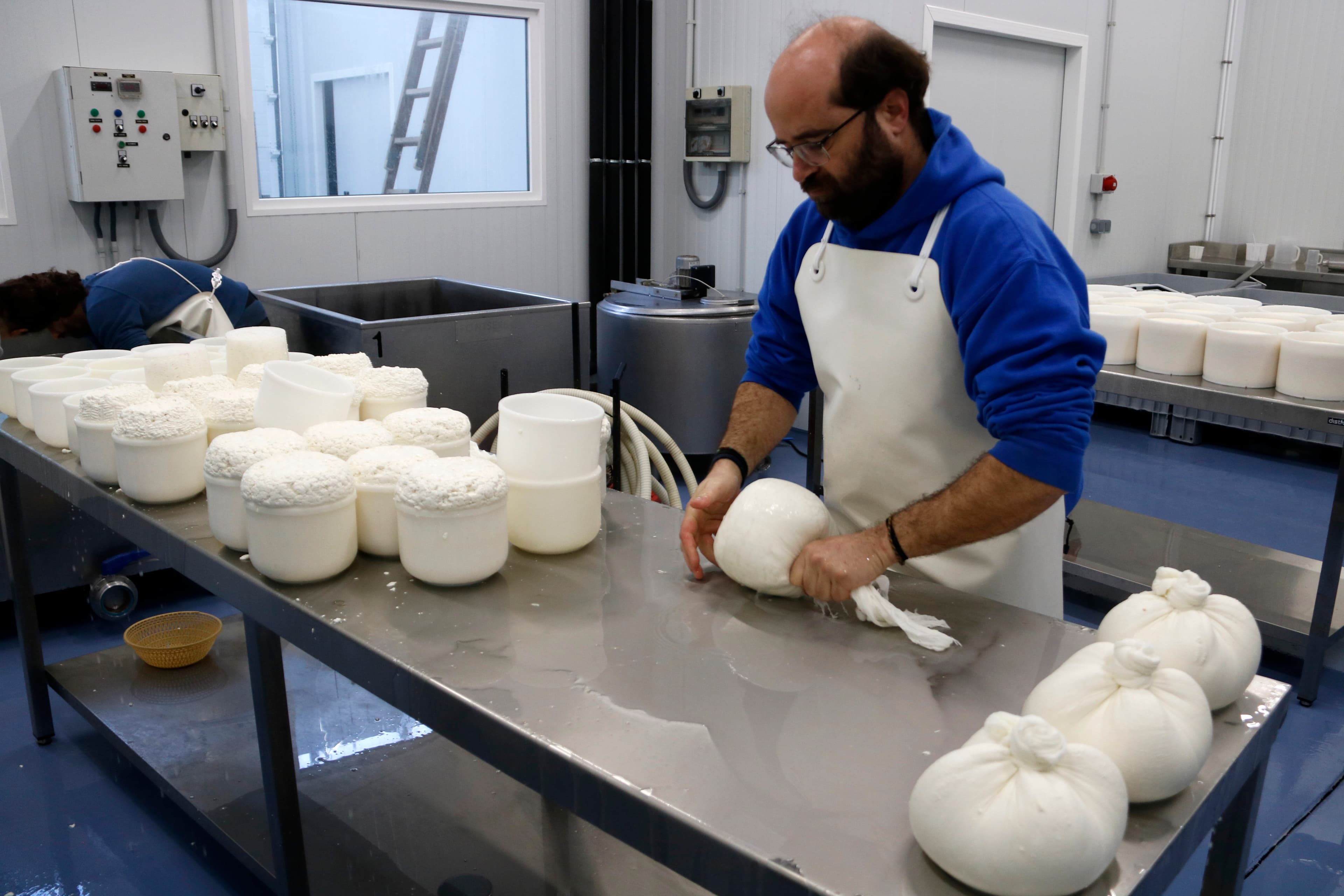 Una formatgeria del Palau d'Anglesola estrena un nou obrador després d'estar a punt de tancar per problemes urbanístics