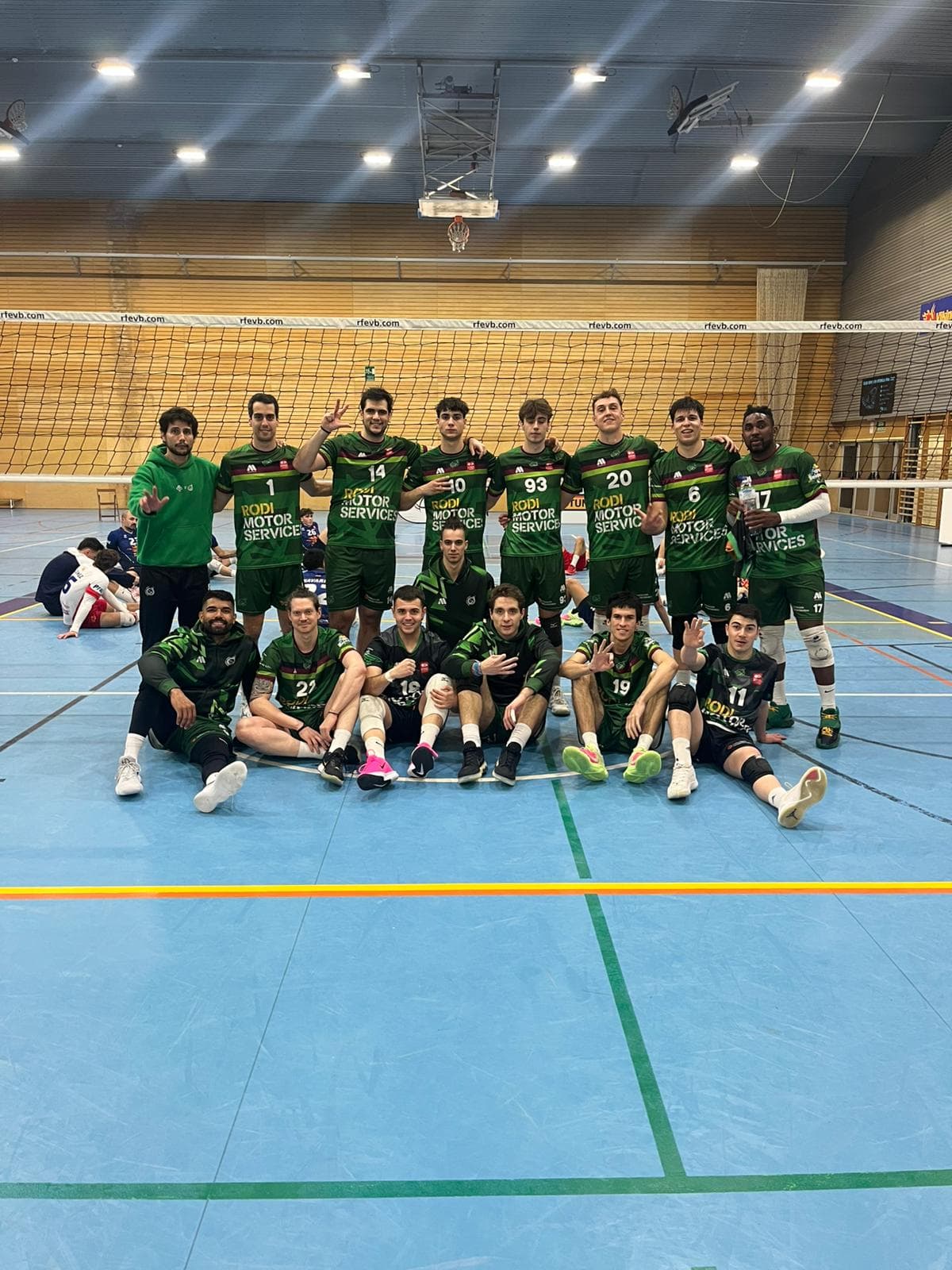 El Rodi Balàfia Vòlei guanya 1 a 3 al Prat i fa un pas important per a la permanència