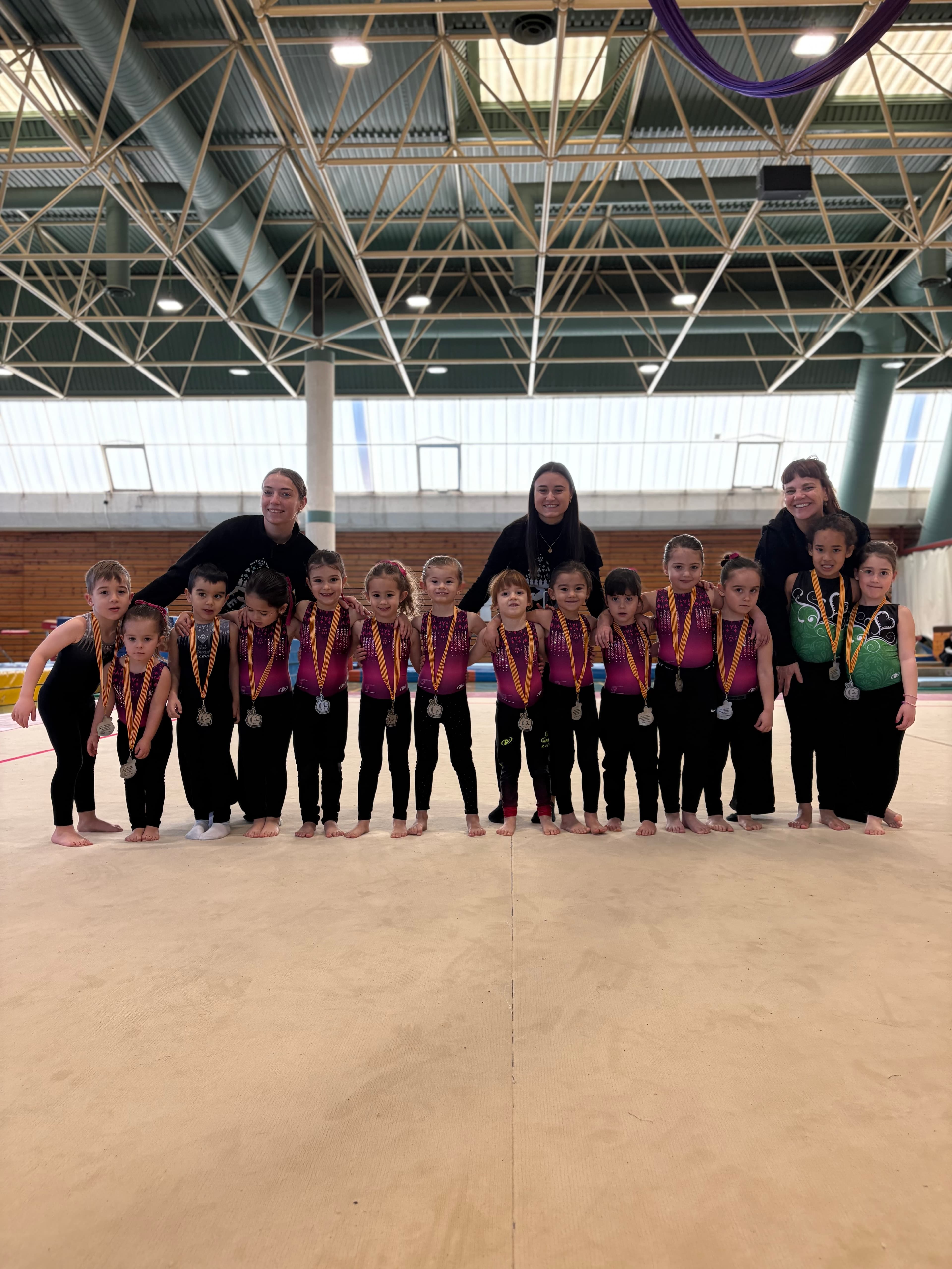 La segona Fase intercomarcal dels Jocs Esportius Escolars de Catalunya de Gimnàstica Artística reuneix a més de 165 gimnastes